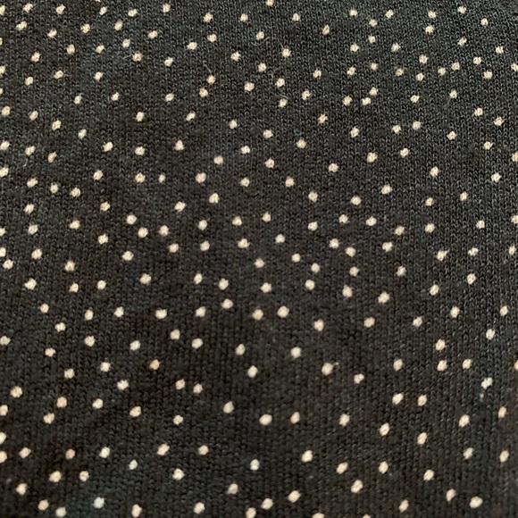 UO Black Polka Dot Long-sleeve Going Out Top - Picture 4 of 4